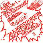 SCHOOL'S OUT b/w UNDER MY WHEELS - Promo