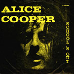 SCHOOL'S OUT b/w GUTTER CAT